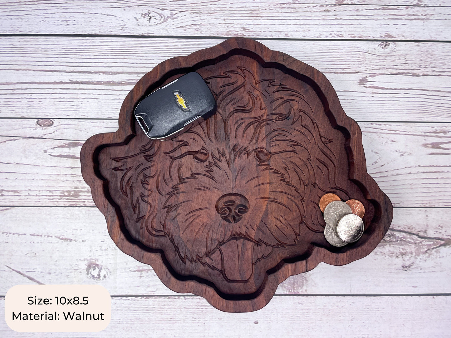 Goldendoodle Catch All Tray