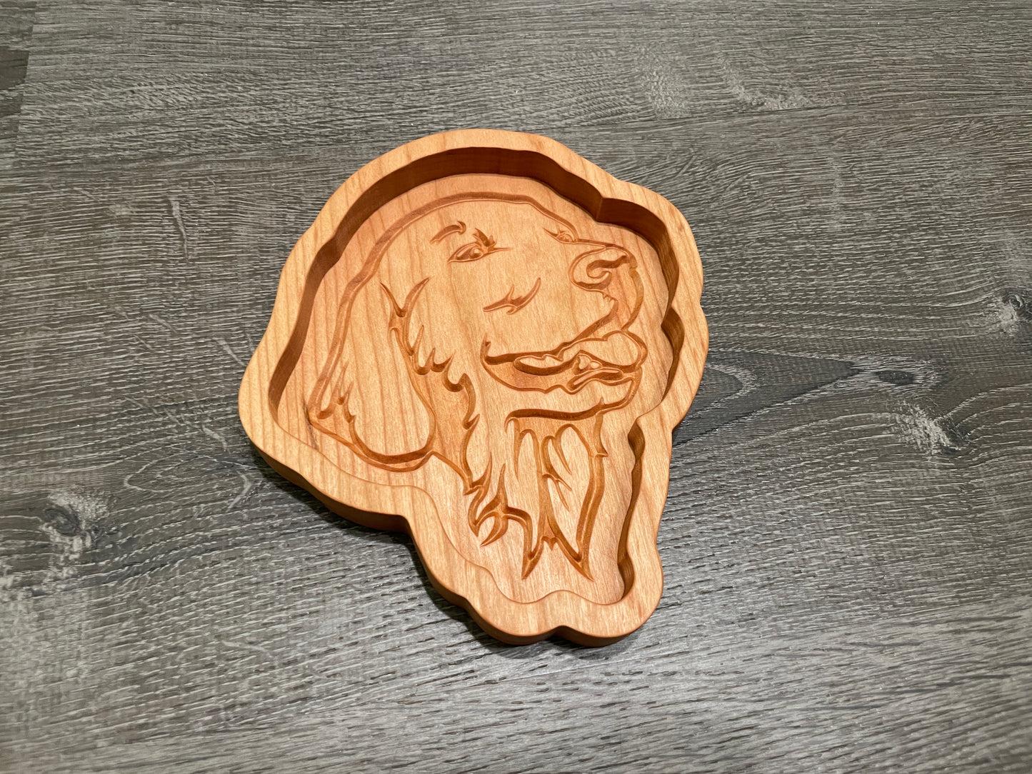 Golden Retriever Catch All Tray