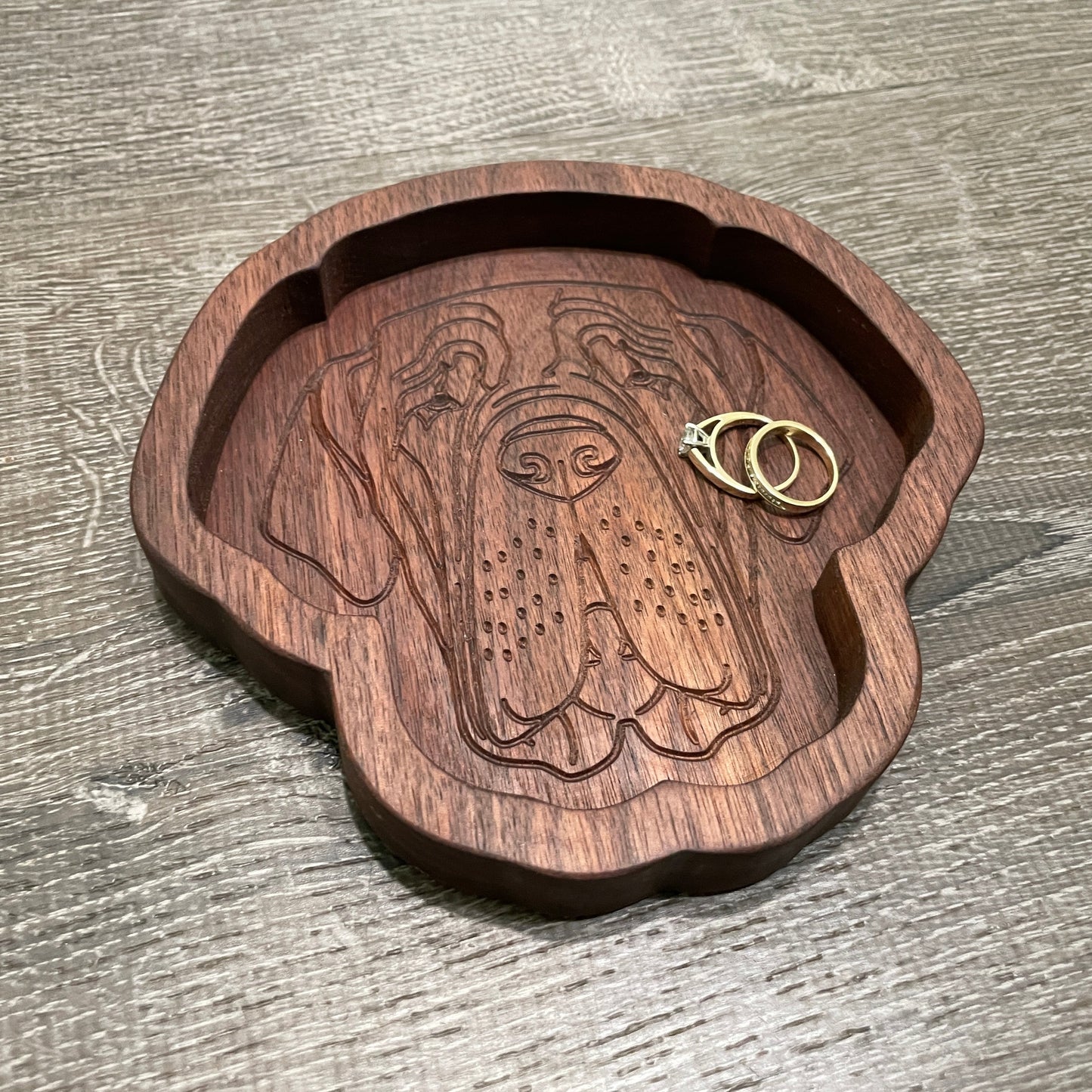 Neapolitan Mastiff Catch All Tray