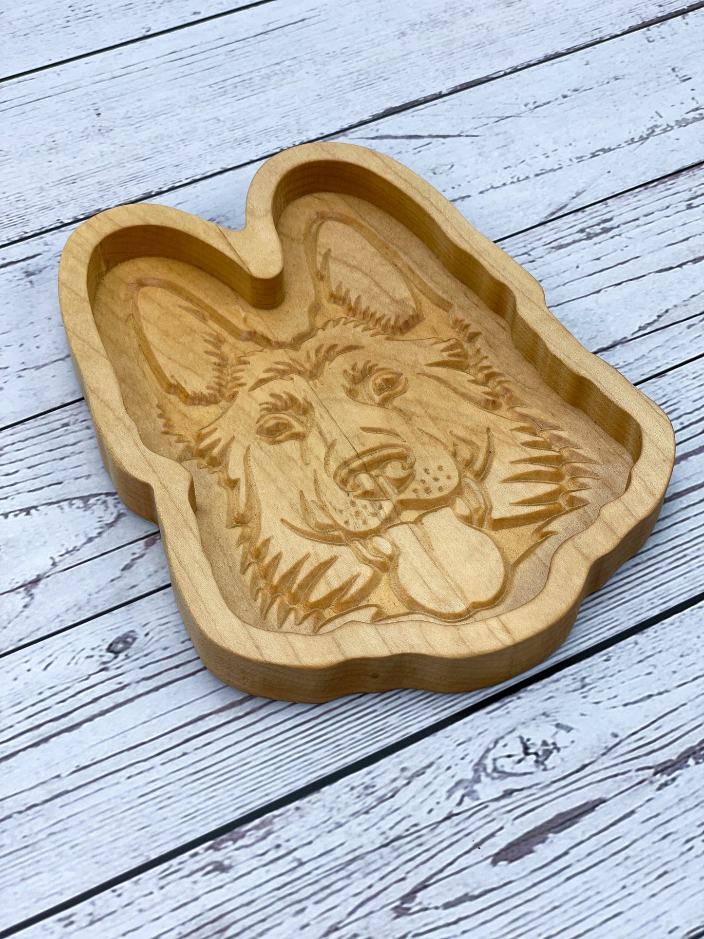 German Shepherd Terrier Catch All Tray