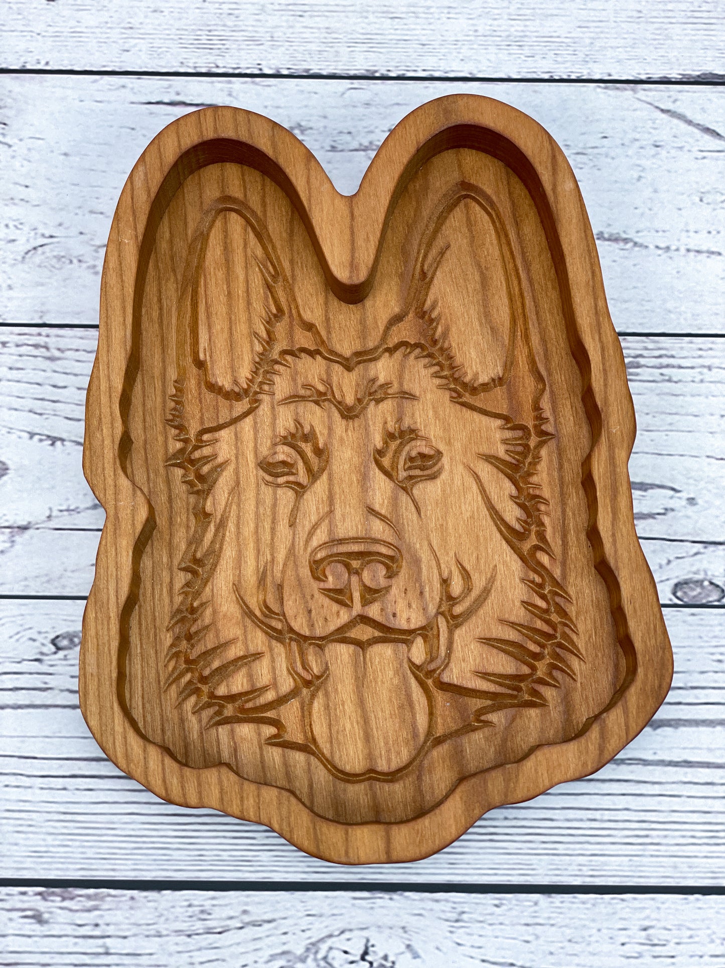 German Shepherd Terrier Catch All Tray