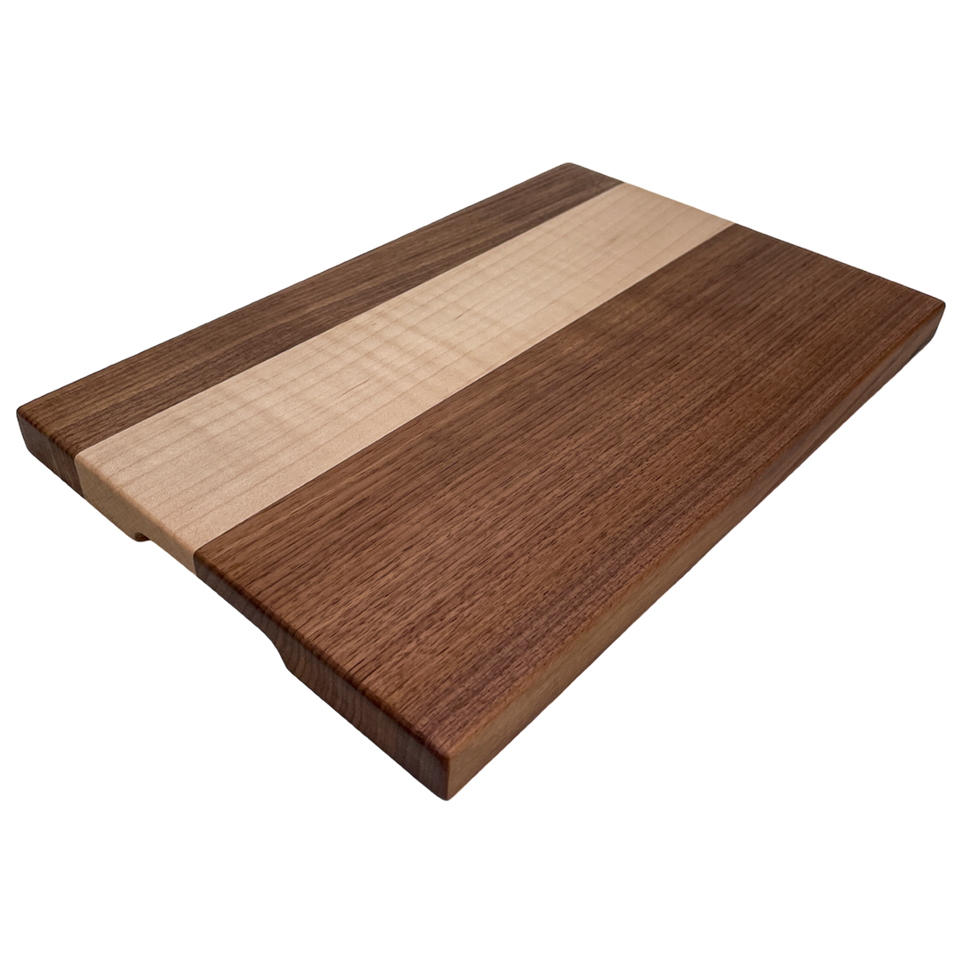 Walnut, Curly Maple - Cutting Board (Everyday Series)