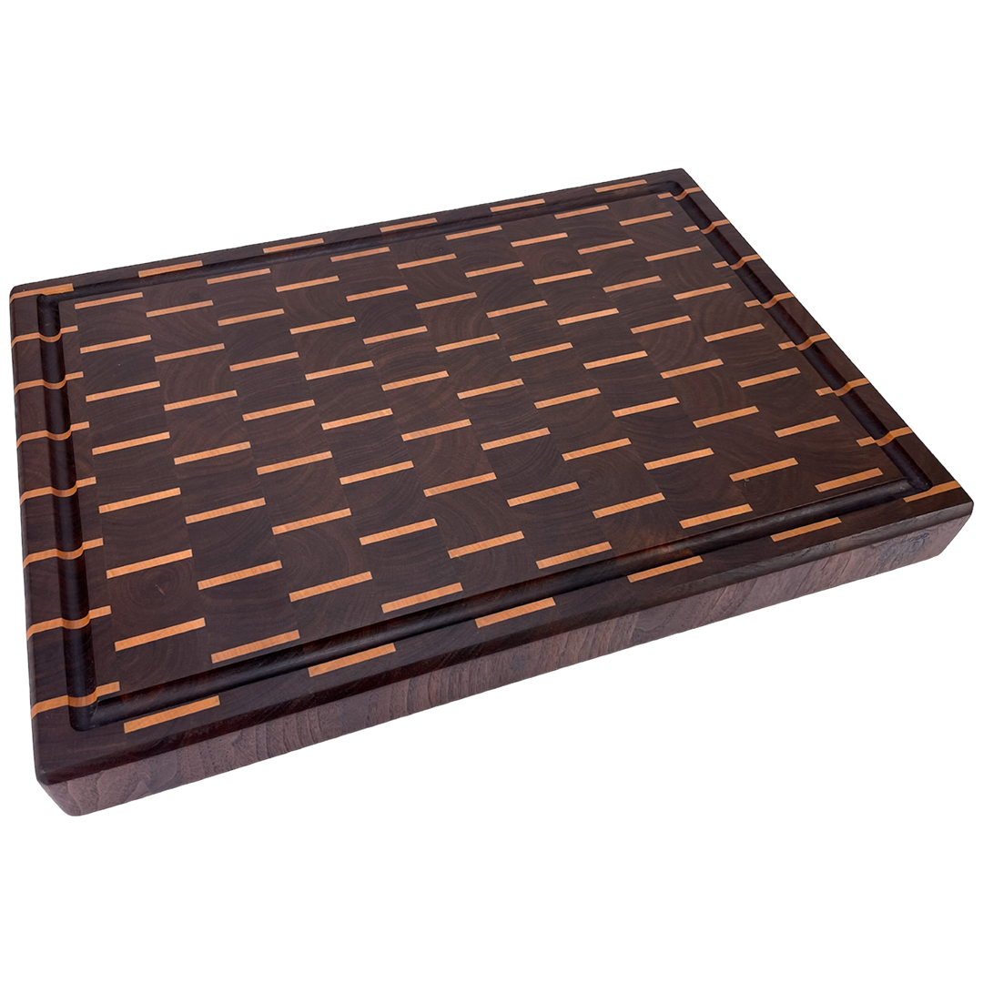Walnut and Maple End Grain Chopping Block