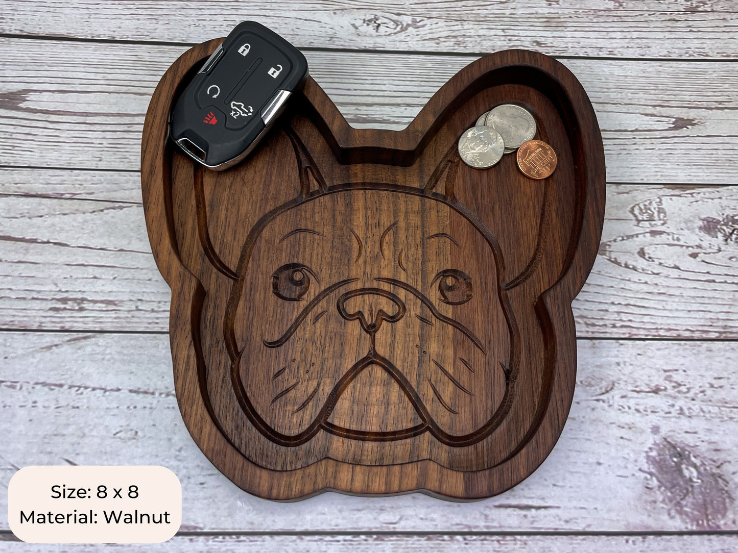 Frenchie Catch All Tray