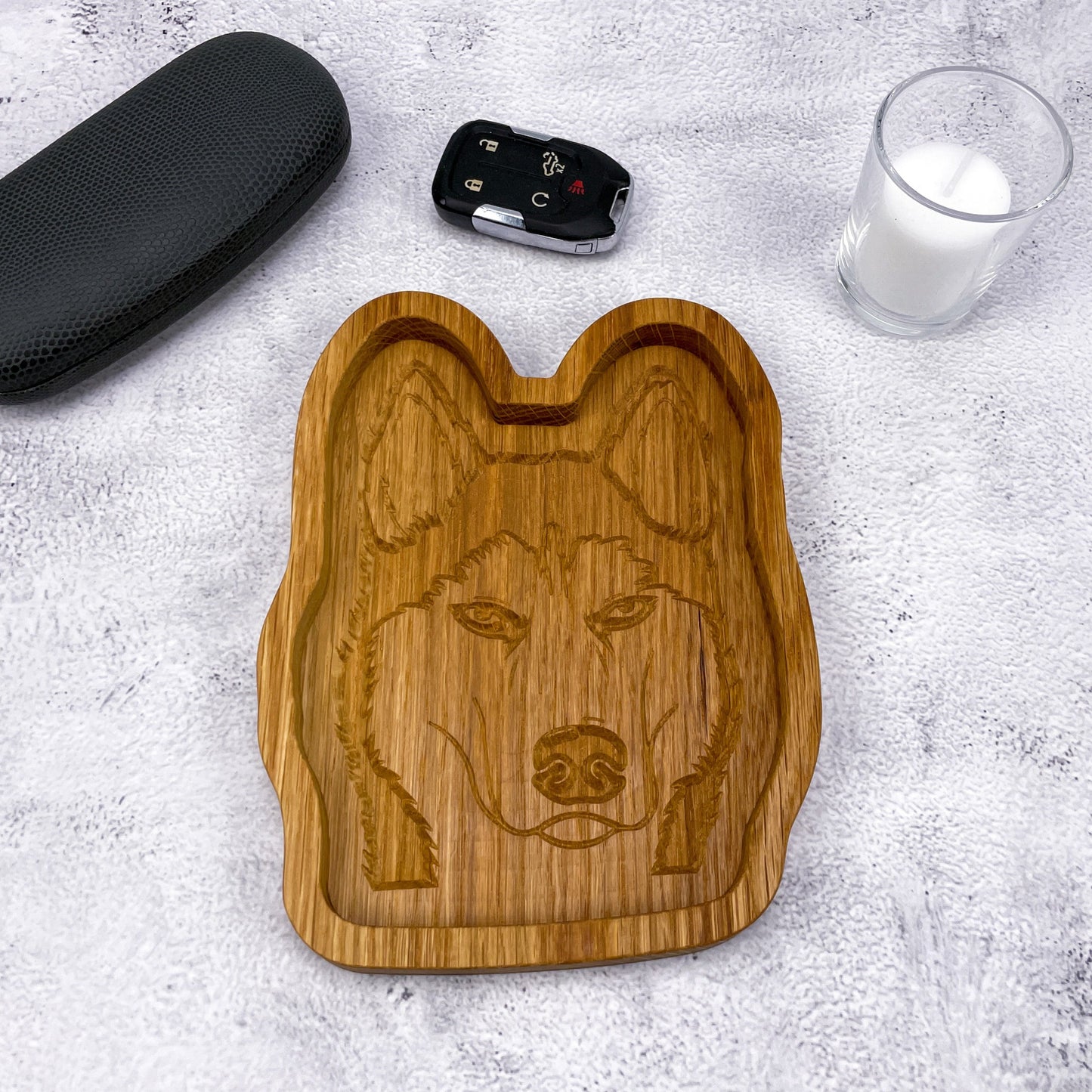 Siberian Husky Terrier Catch All Tray