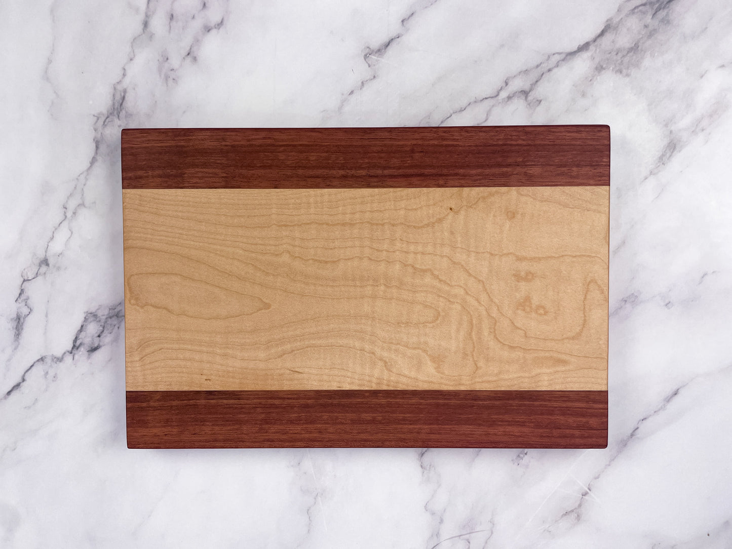 Curly Maple, Purpleheart - Cutting Board (Everyday Series)