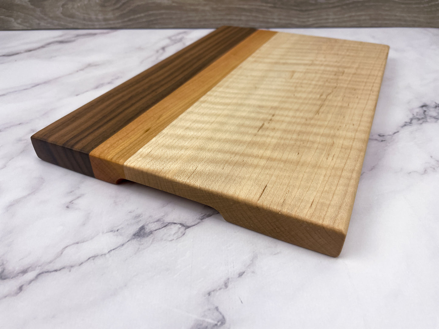Curly Maple, Walnut, Cherry - Cutting Board (Everyday Series)