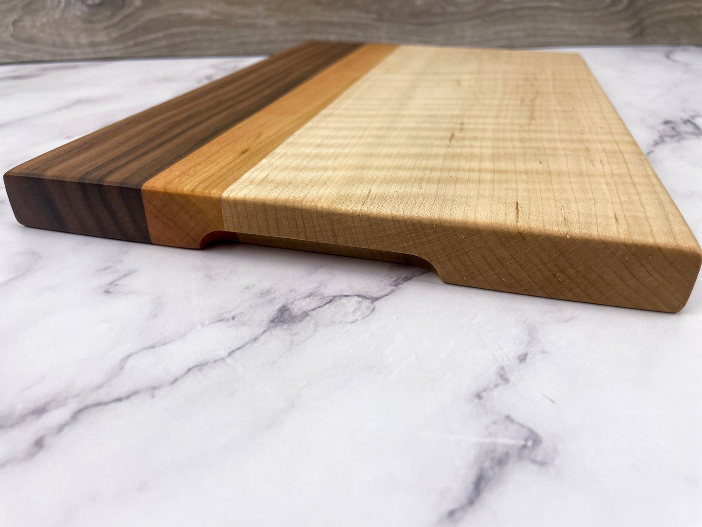 Curly Maple, Walnut, Cherry - Cutting Board (Everyday Series)