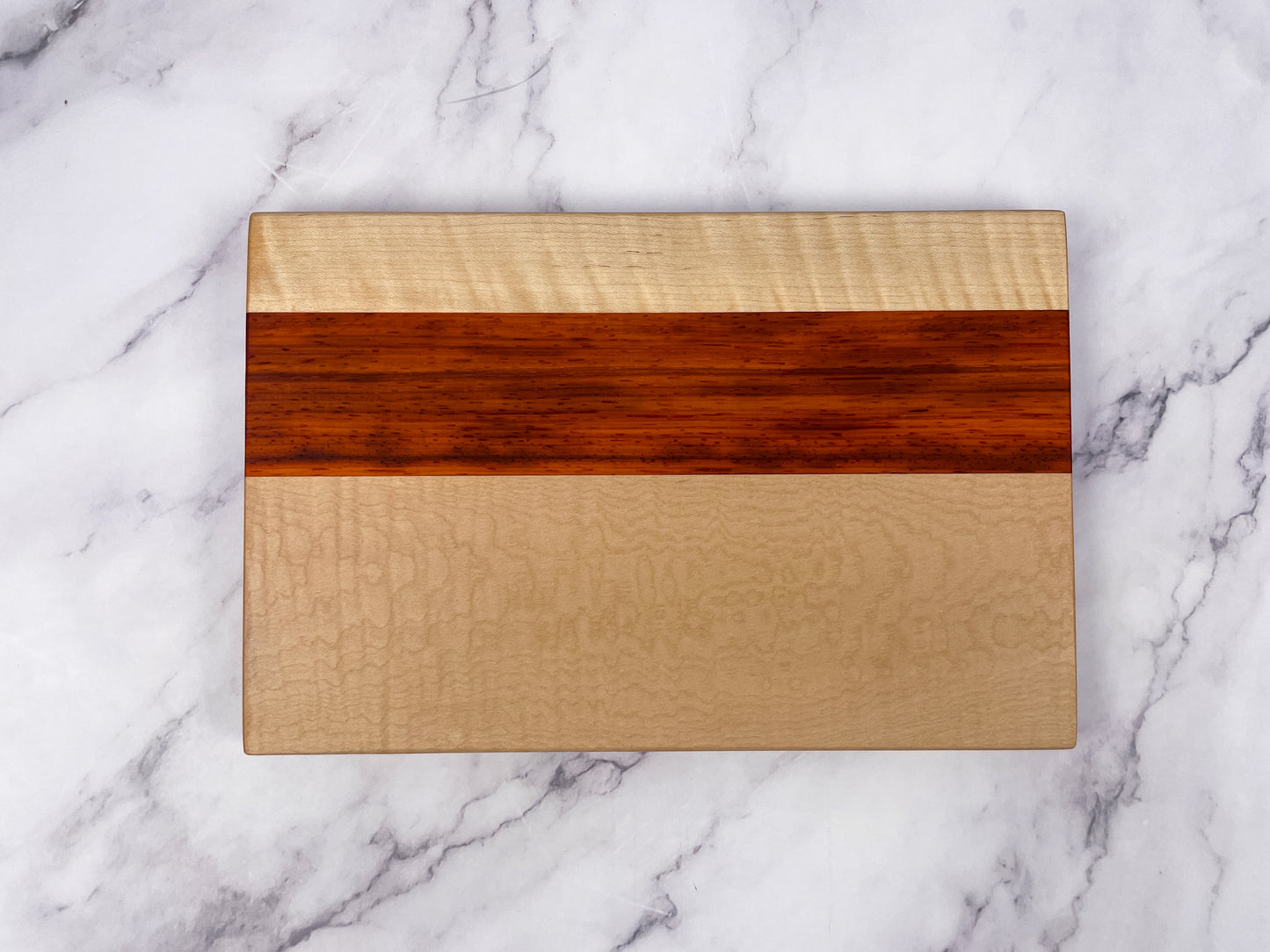 Curly Maple, Padauk - Cutting Board (Everyday Series)