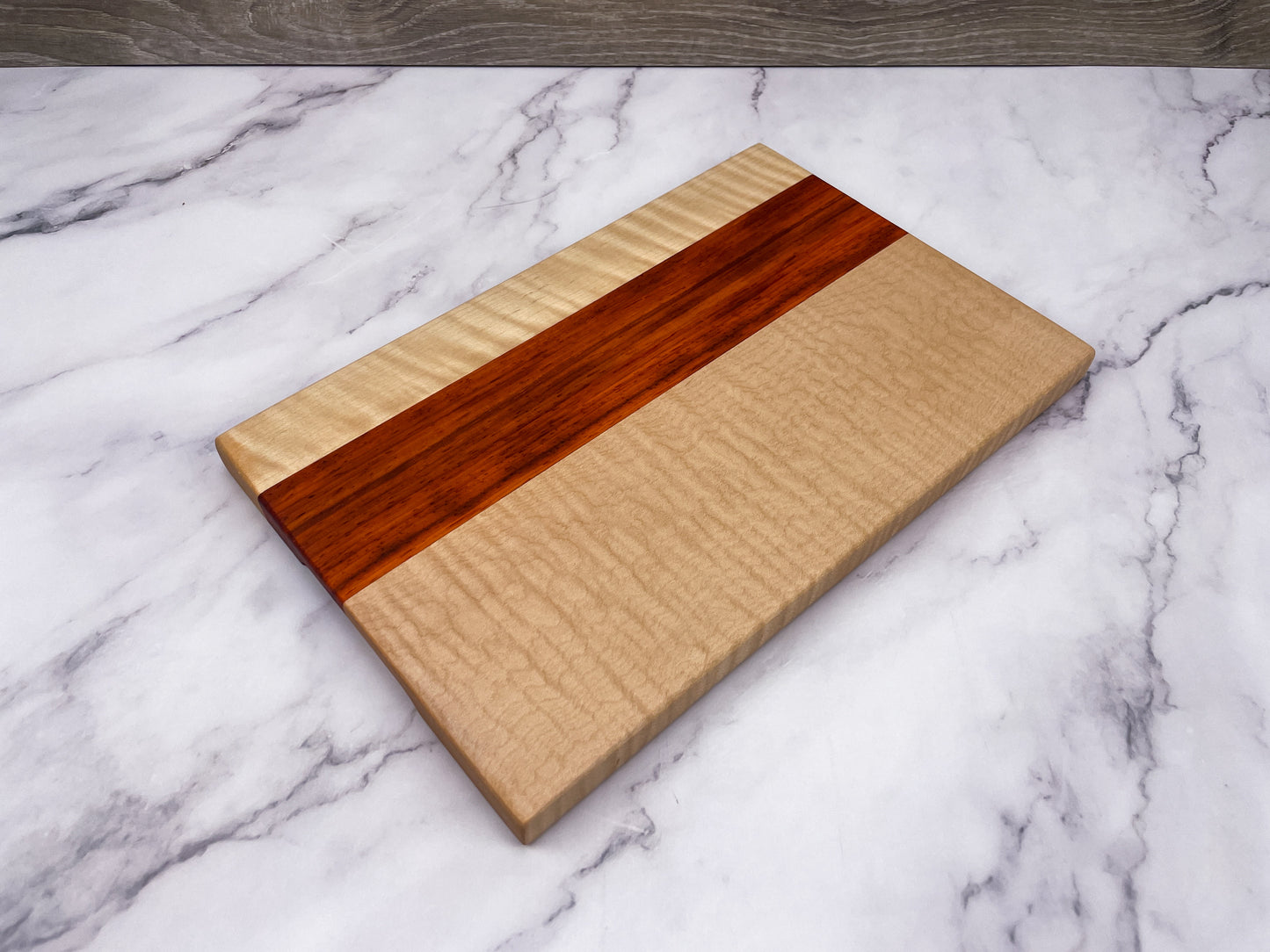 Curly Maple, Padauk - Cutting Board (Everyday Series)