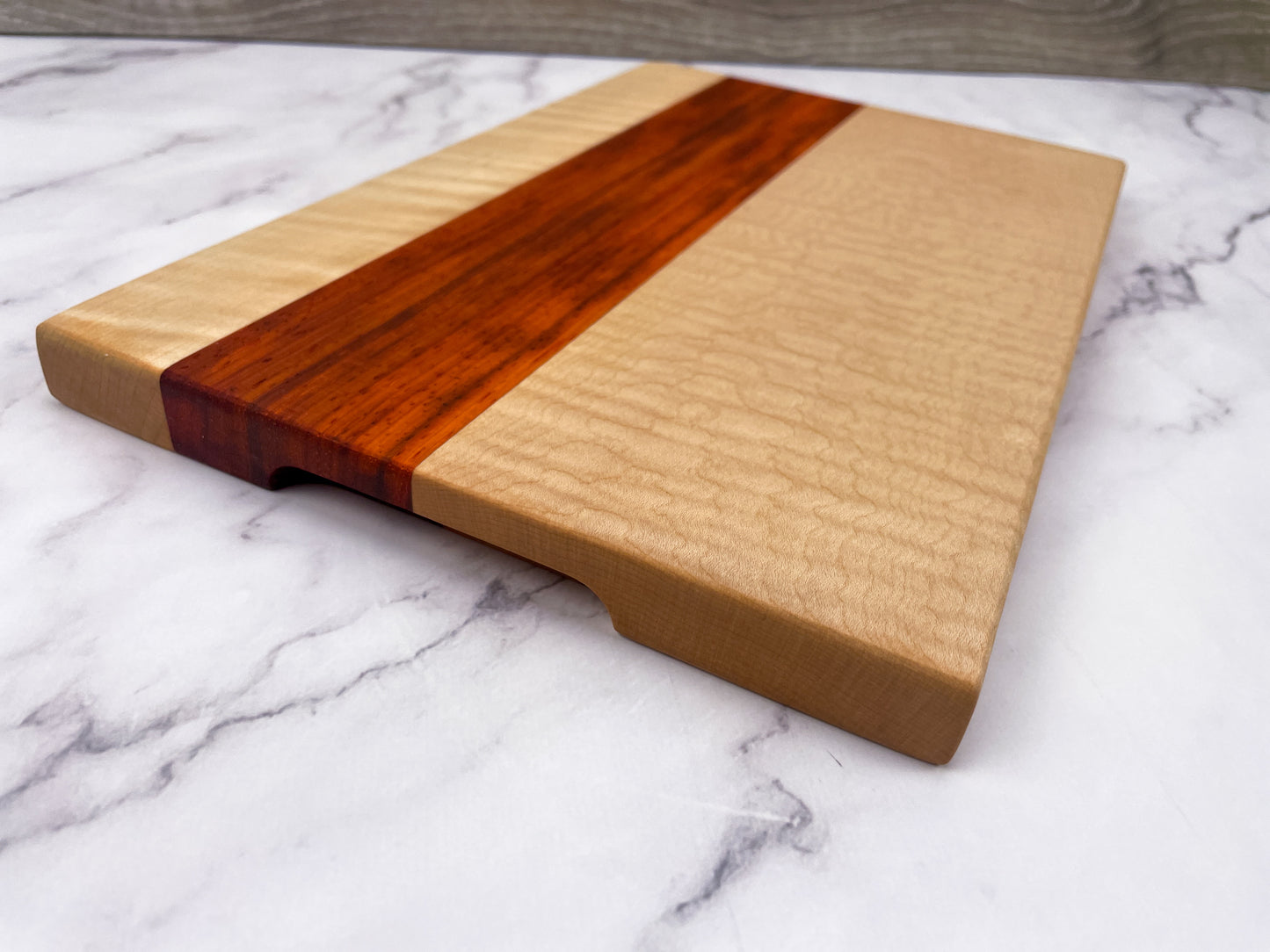 Curly Maple, Padauk - Cutting Board (Everyday Series)