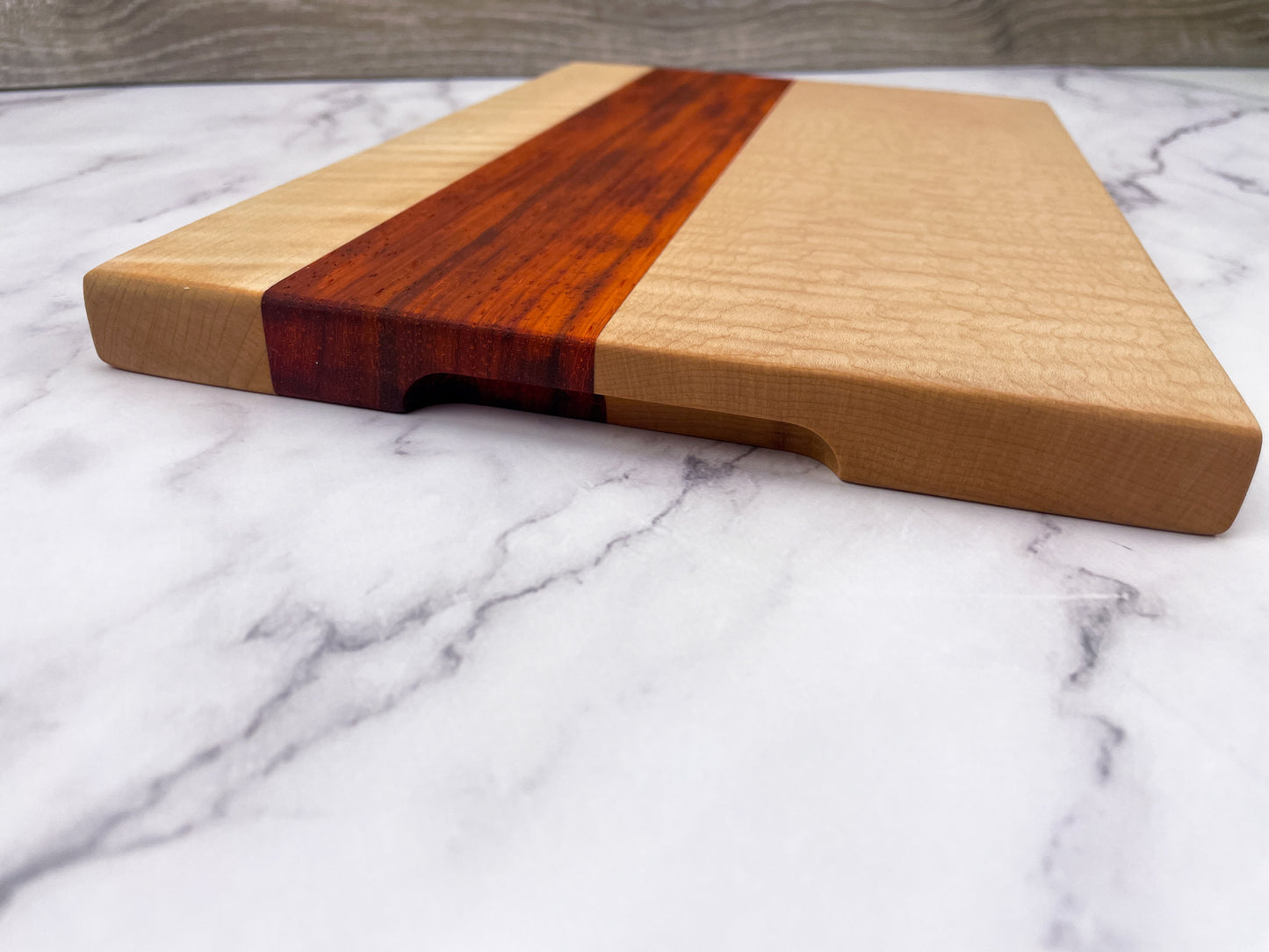 Curly Maple, Padauk - Cutting Board (Everyday Series)
