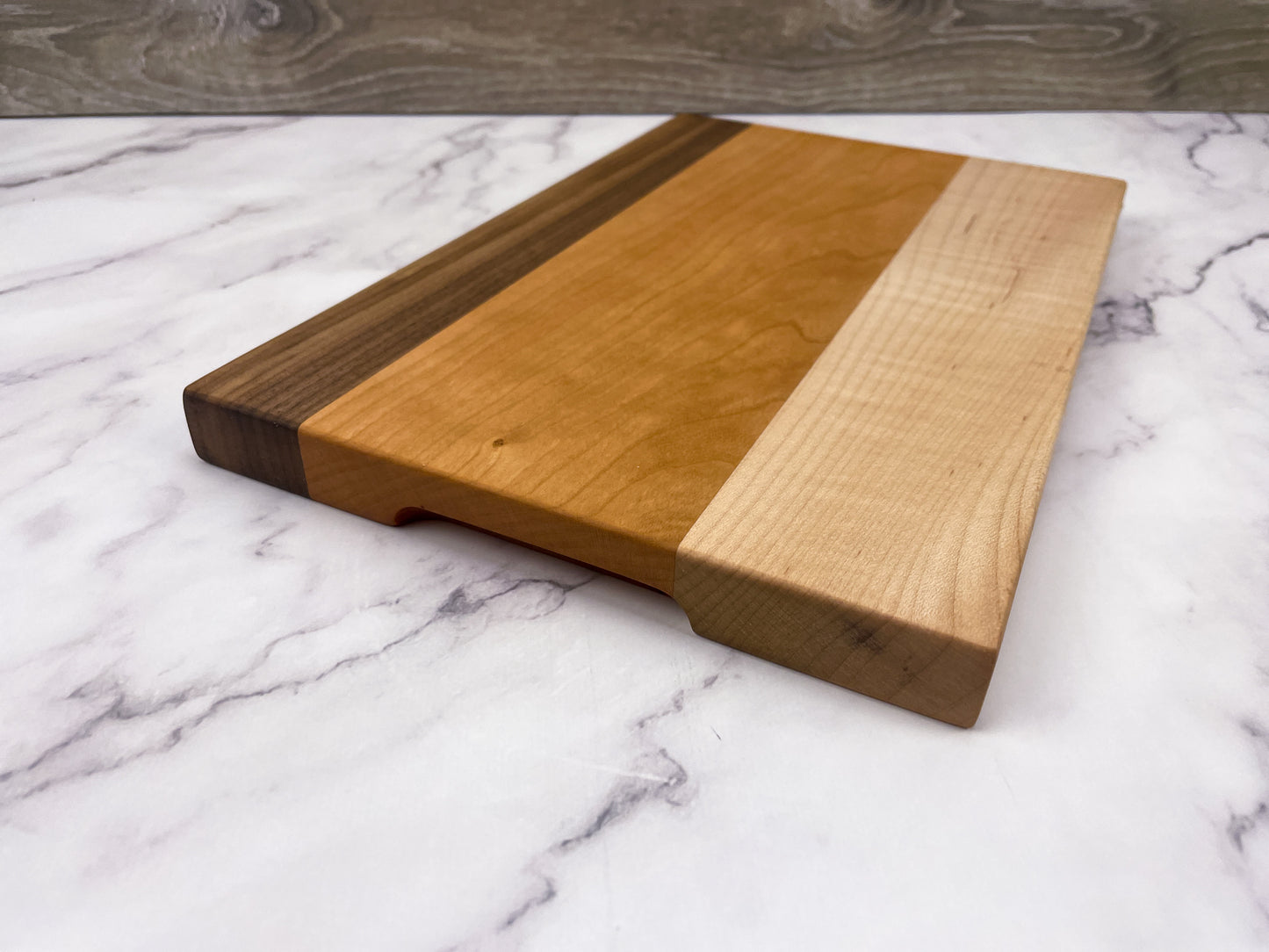 Cherry, Curly Maple, Walnut - Cutting Board (Everyday Series)