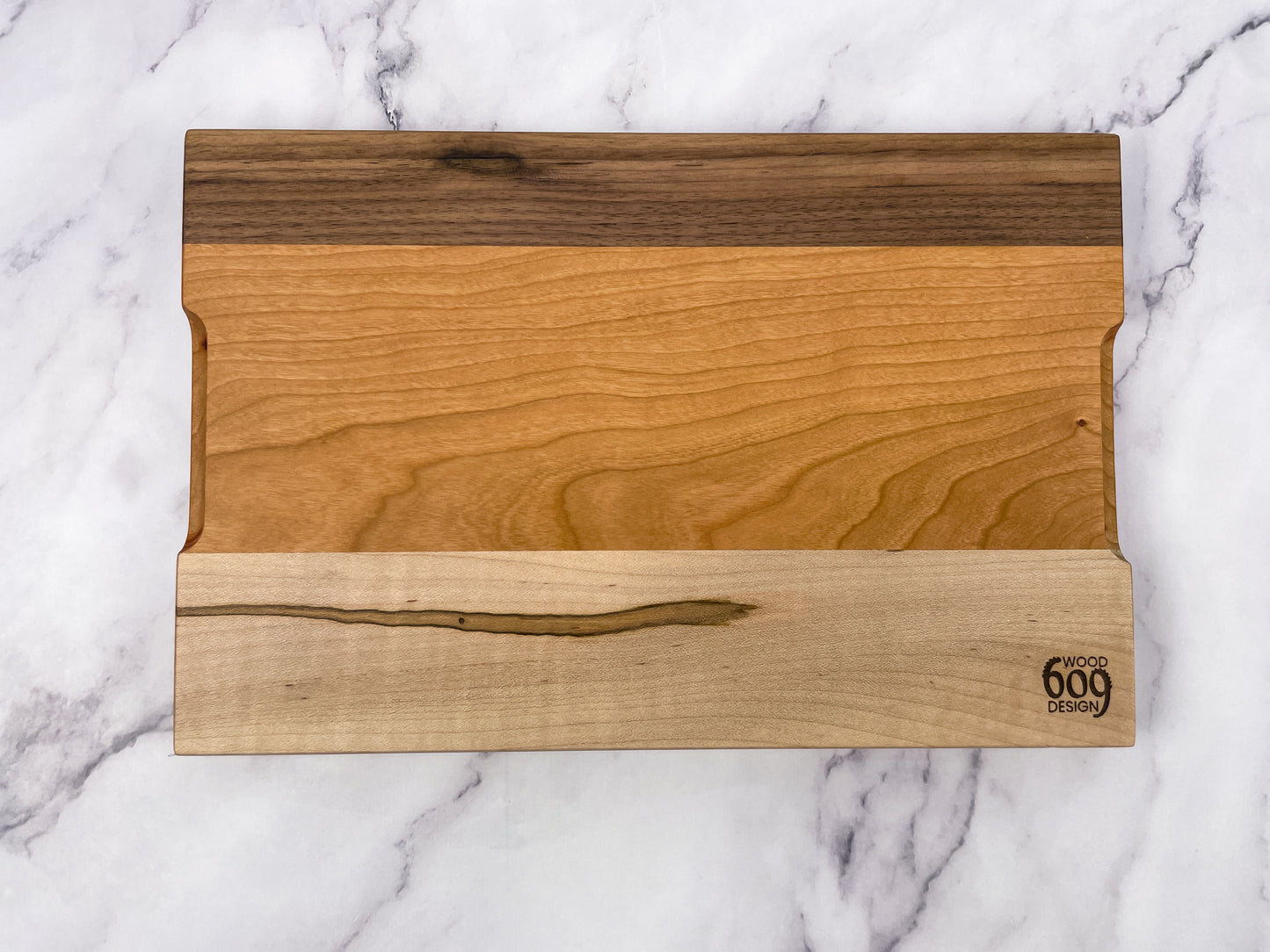 Cherry, Curly Maple, Walnut - Cutting Board (Everyday Series)