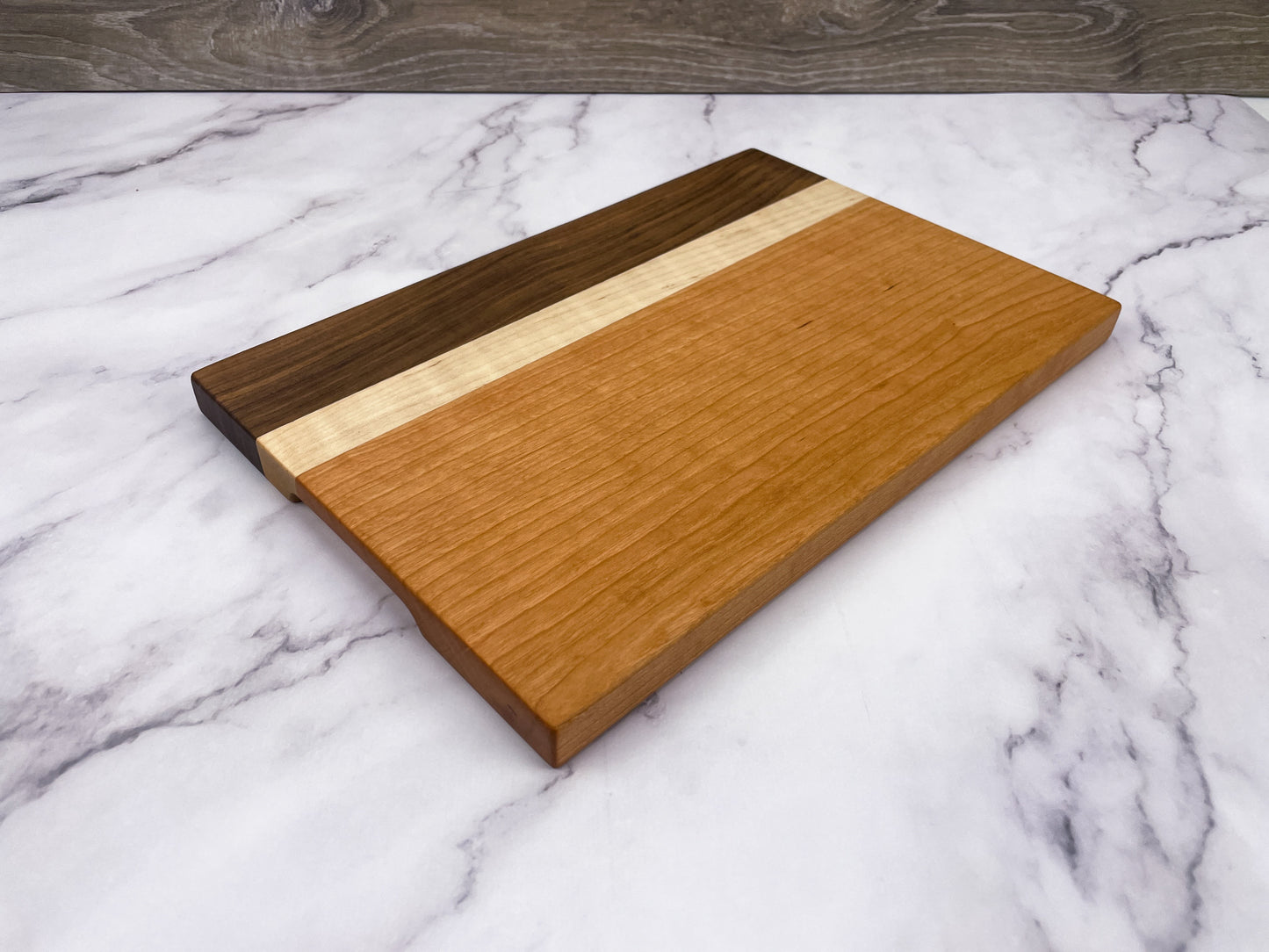 Cherry, Walnut, Curly Maple - Cutting Board (Everyday Series)