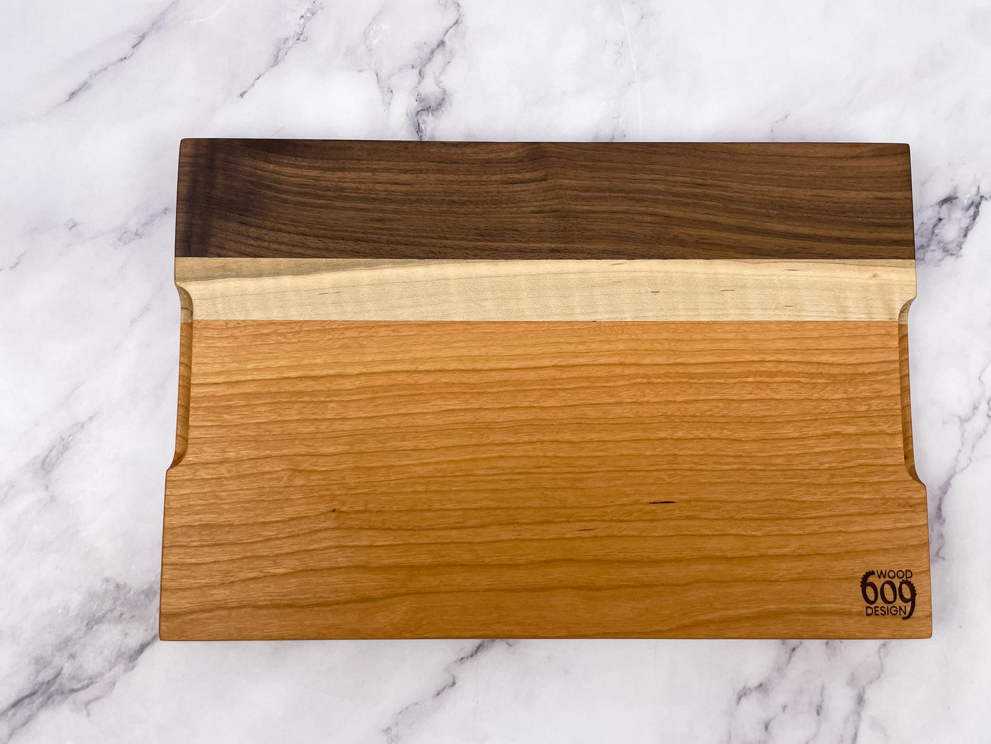 Cherry, Walnut, Curly Maple - Cutting Board (Everyday Series)