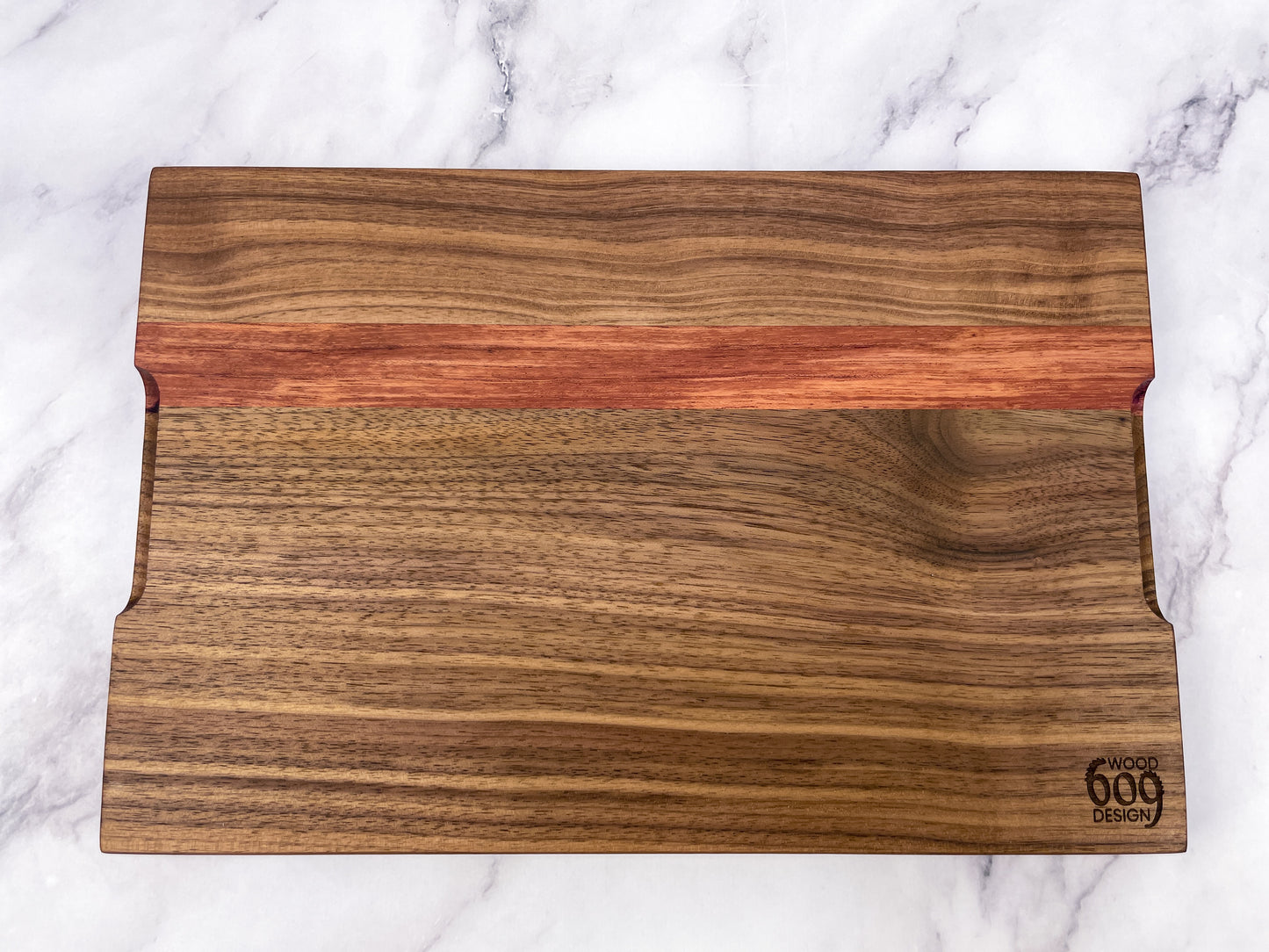 Walnut, Purpleheart - Cutting Board (Everyday Series)