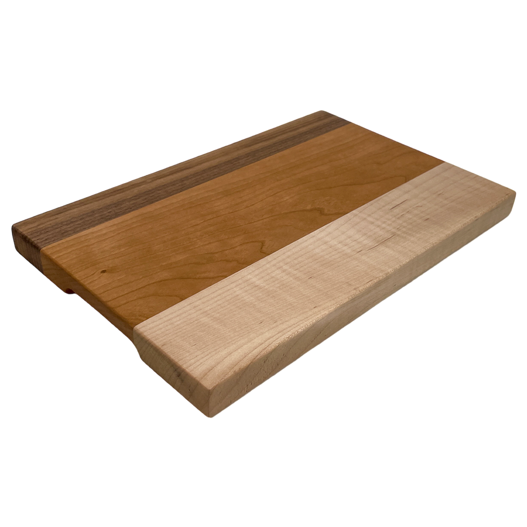 Cherry, Curly Maple, Walnut - Cutting Board (Everyday Series)