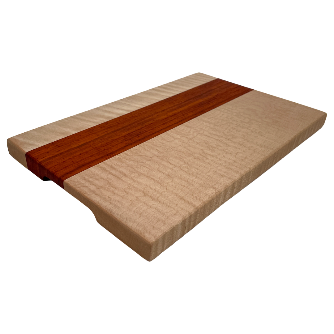 Curly Maple, Padauk - Cutting Board (Everyday Series)