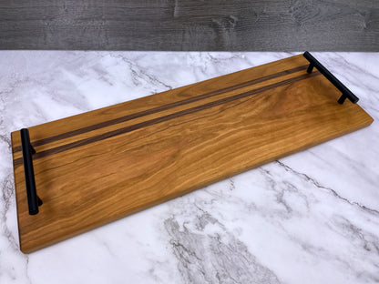 Cherry and Walnut Charcuterie Tray