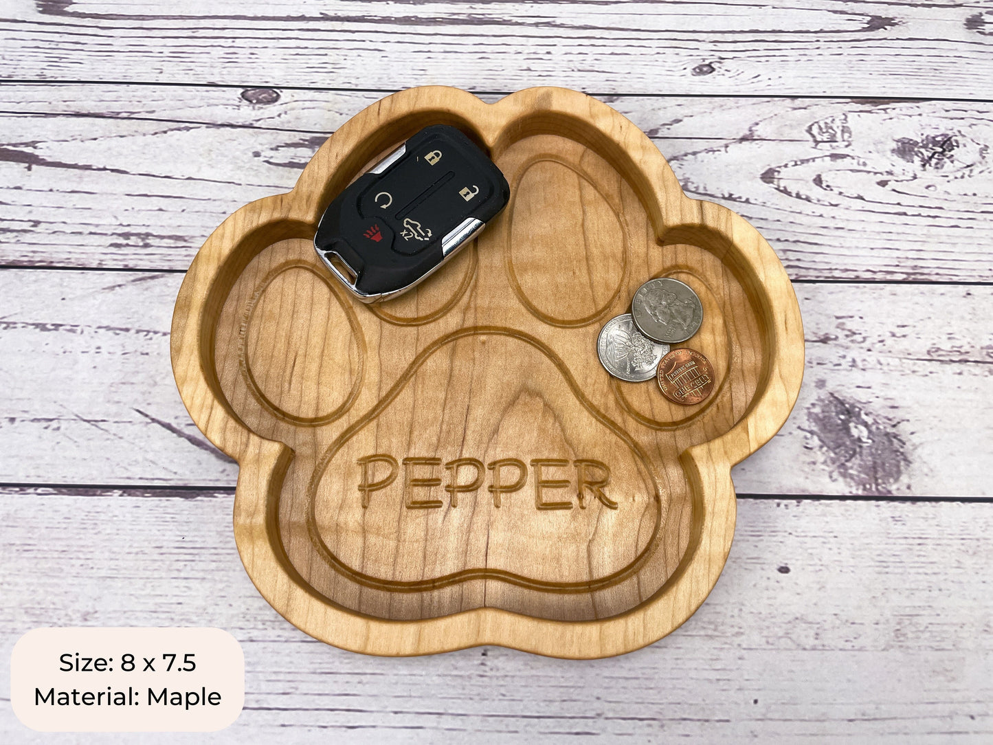 Paw Print Catch All Tray