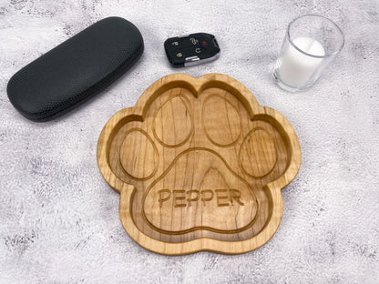 Paw Print Catch All Tray