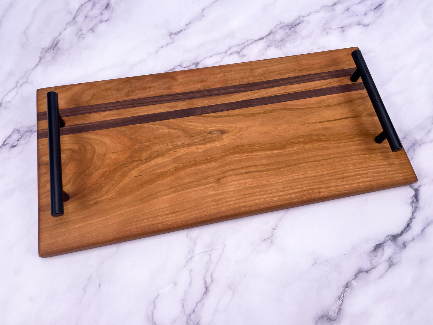 Cherry and Walnut Charcuterie Tray