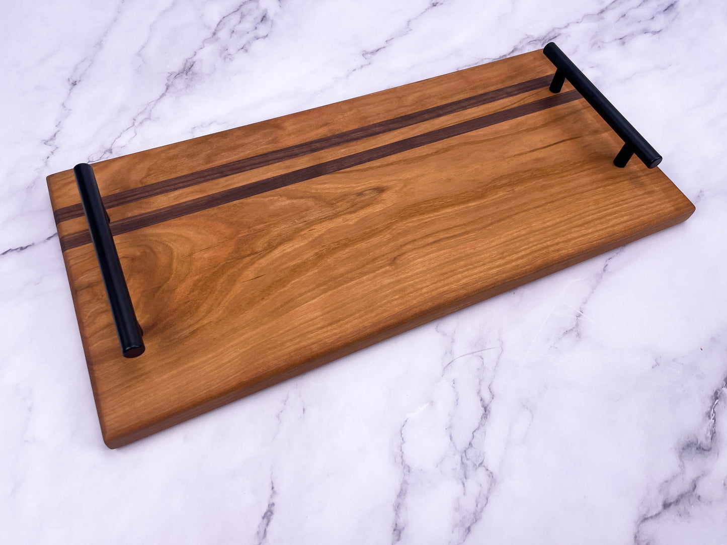 Cherry and Walnut Charcuterie Tray