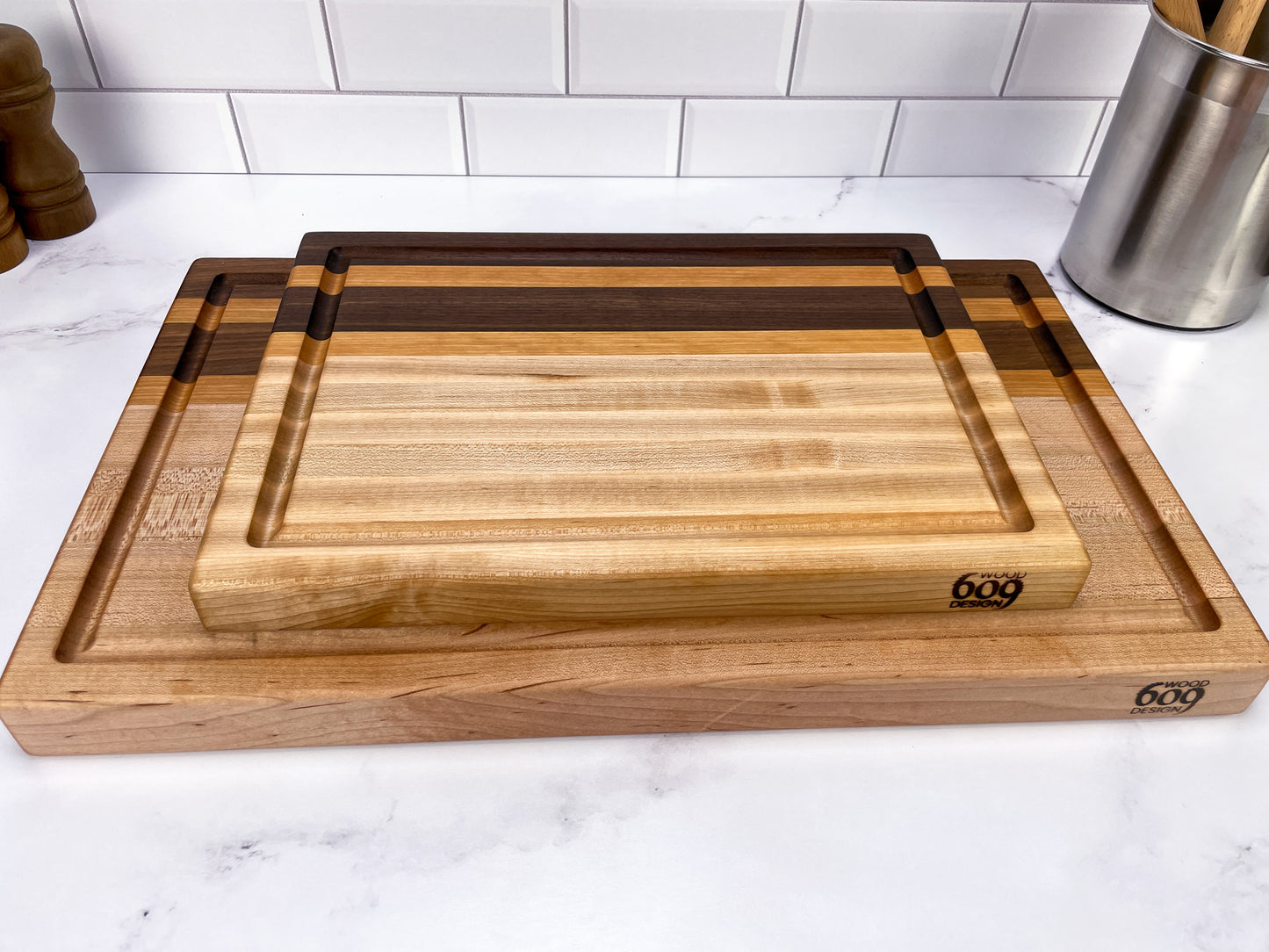 Maple, Walnut, Cherry - Cutting Board (Signature Series)