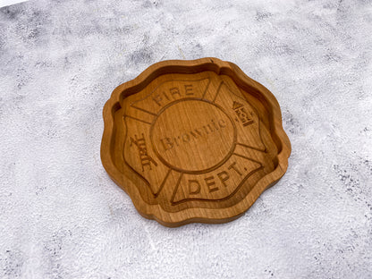 FireFighter Badge Catch All Tray