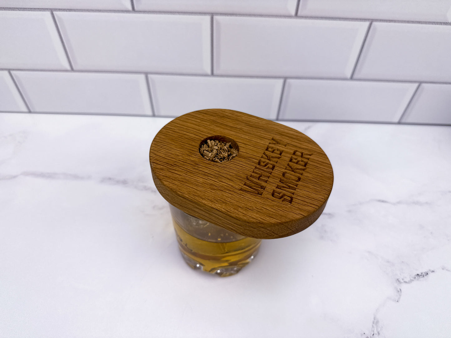 White Oak Whiskey Smoker