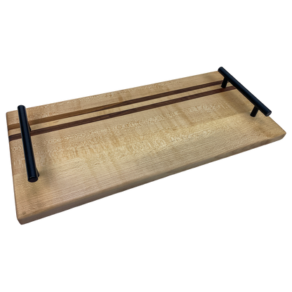 Modern Maple and Walnut Charcuterie Tray