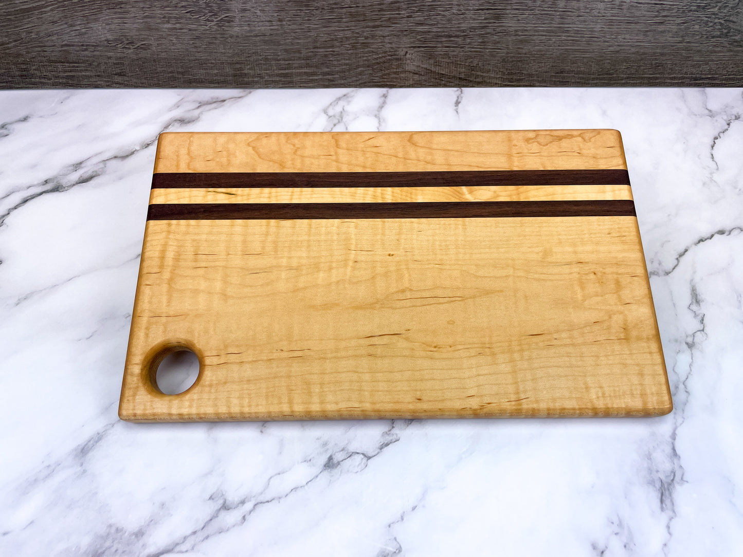 Modern Maple and Walnut Charcuterie Tray